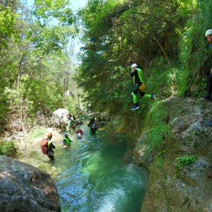 Canyoning on Mt Olympus