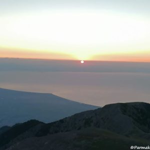 Mount Olympus Sunrise from Muses Plateau
