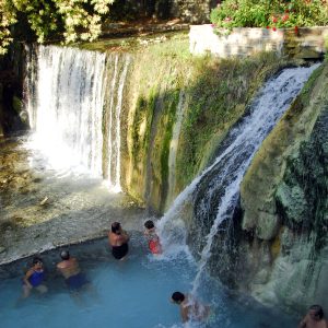 open air hot baths