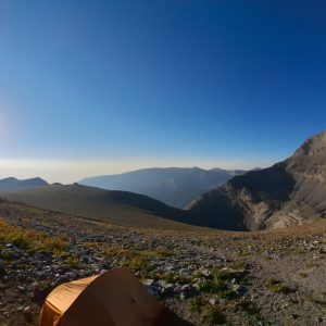 Throne of Zeus camping